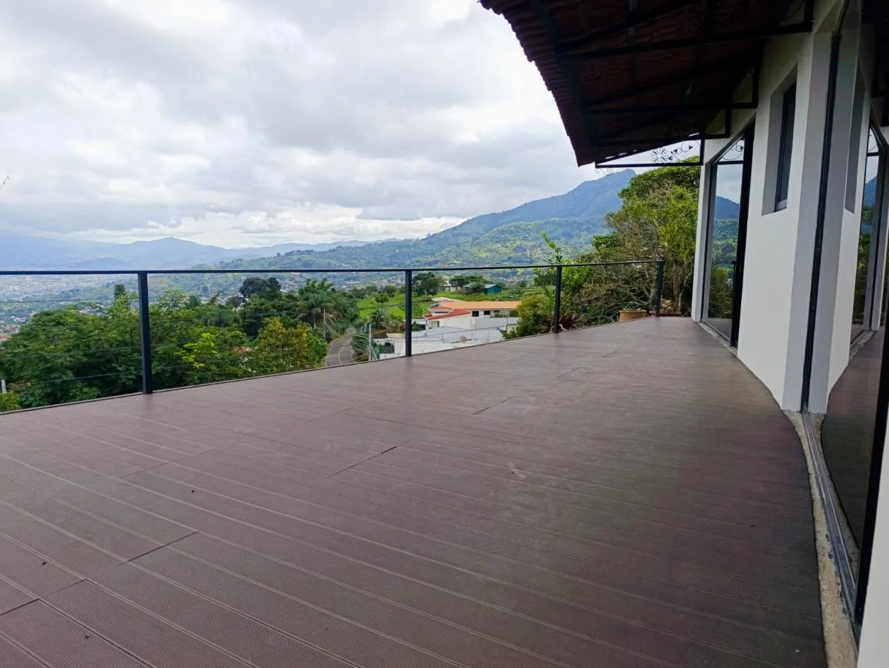 Spacious terrace