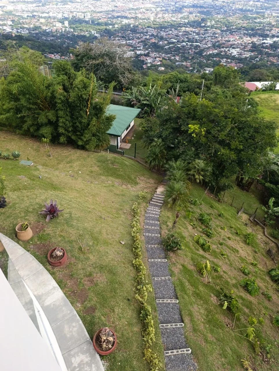 Garden and views