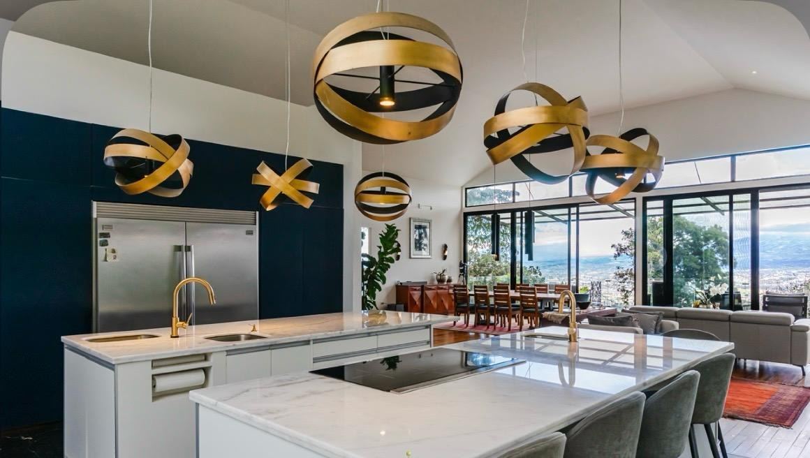 Cocina con dos islas