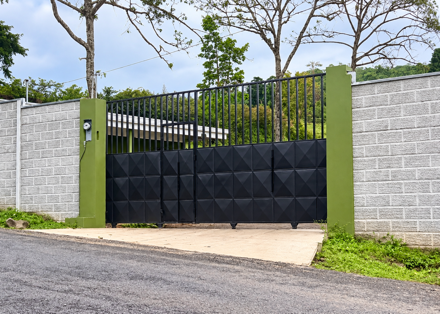 Portón de entrada