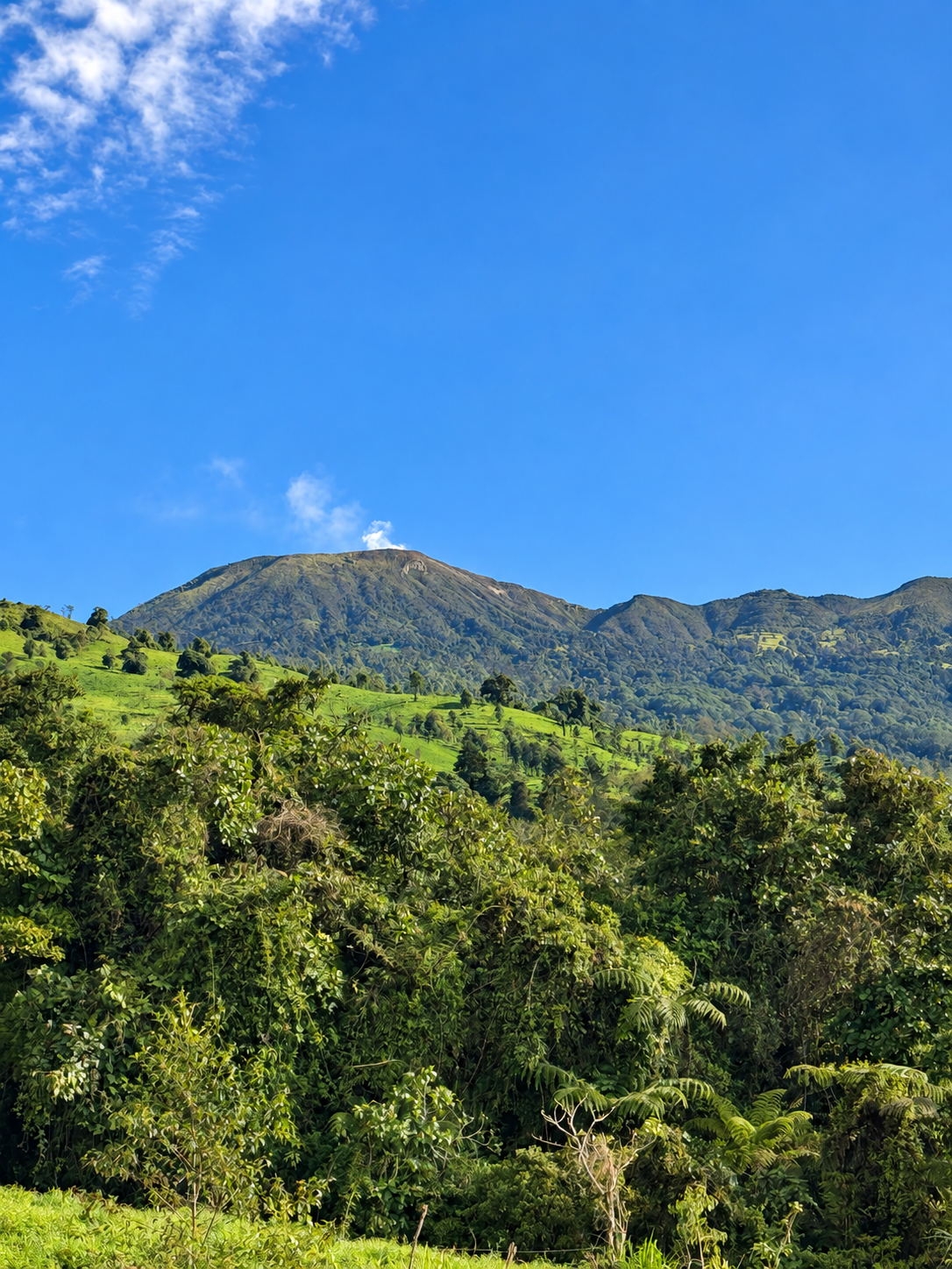 Vista al Volcán Turrialba